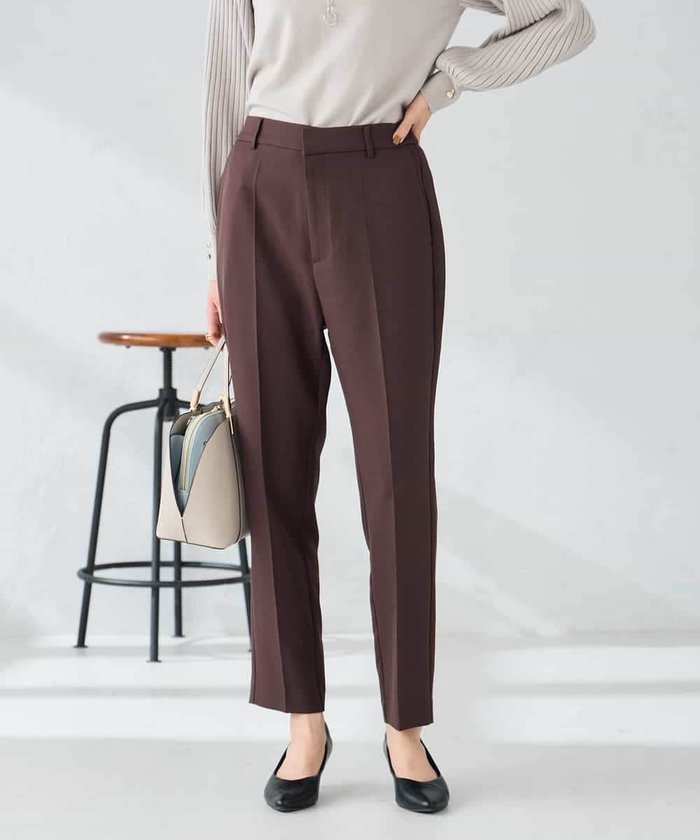 【アー ヴェー ヴェー/a.v.v】の【洗える/イージーケア/ストレッチ】パウダーツイルテーパードパンツ インテリア・キッズ・メンズ・レディースファッション・服の通販 founy(ファニー) https://founy.com/ ファッション Fashion レディースファッション Fashion for Women パンツ Pants & Trousers 春 Spring 洗える Machine Washable 秋 Autumn ギャザー Gathered, Ruffled ジャケット Jacket, Outerwear ストレッチ Stretch, Stretchy Fabric ストレート Straight, Straight Cut セットアップ Set-Up, Coordinated Outfit タイトスカート Pencil Skirt, Tight Skirt 定番 Standard, Basic Item フレア Flare, Flared ベーシック Basic, Essential ボトム Bottoms, Lower Wear 楽ちん Easy Fit, Comfortable ワイド Wide, Wide Fit 冬 Winter / This Winter 再入荷 Restock / Back in Stock 夏 Summer ビジネス 仕事 通勤 Business / Work / Commuting |ID: prp329100004837358 ipo3291000000035243719