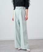 【アナイ/ANAYI】のブライトツイルタックワイドパンツ 人気、トレンドファッション・服の通販 founy(ファニー) ファッション Fashion レディースファッション Fashion for Women パンツ Pants & Trousers オーバル Oval Design ショート Short, Short Length ジャケット Jacket, Outerwear スマート Smart, Elegant センター Center, Center Line ツイル Twist, Twisted Detail メタル Metal, Metal Parts ロング Long, Long-Length ワイド Wide, Wide Fit S/S・春夏 SS, Spring/Summer, Warm Season 再入荷 Restock / Back in Stock 夏 Summer thumbnail mint green|ID: prp329100004837368 ipo3291000000035243798