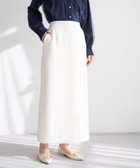 【アンデミュウ/Andemiu】の【セレモニー】ツイードIラインスカート 人気、トレンドファッション・服の通販 founy(ファニー) ファッション Fashion レディースファッション Fashion for Women スカート Skirts クラシカル Classical, Vintage-Inspired セットアップ Set-Up, Coordinated Outfit セレモニー Ceremony ツイード Twill, Twill Weave フォーマル Formal, Dressy フリンジ Fringe, Tassel ポケット Pocket, Pocket Detail エレガント 上品 Elegant thumbnail アイボリー|ID: prp329100004837372 ipo3291000000035243839