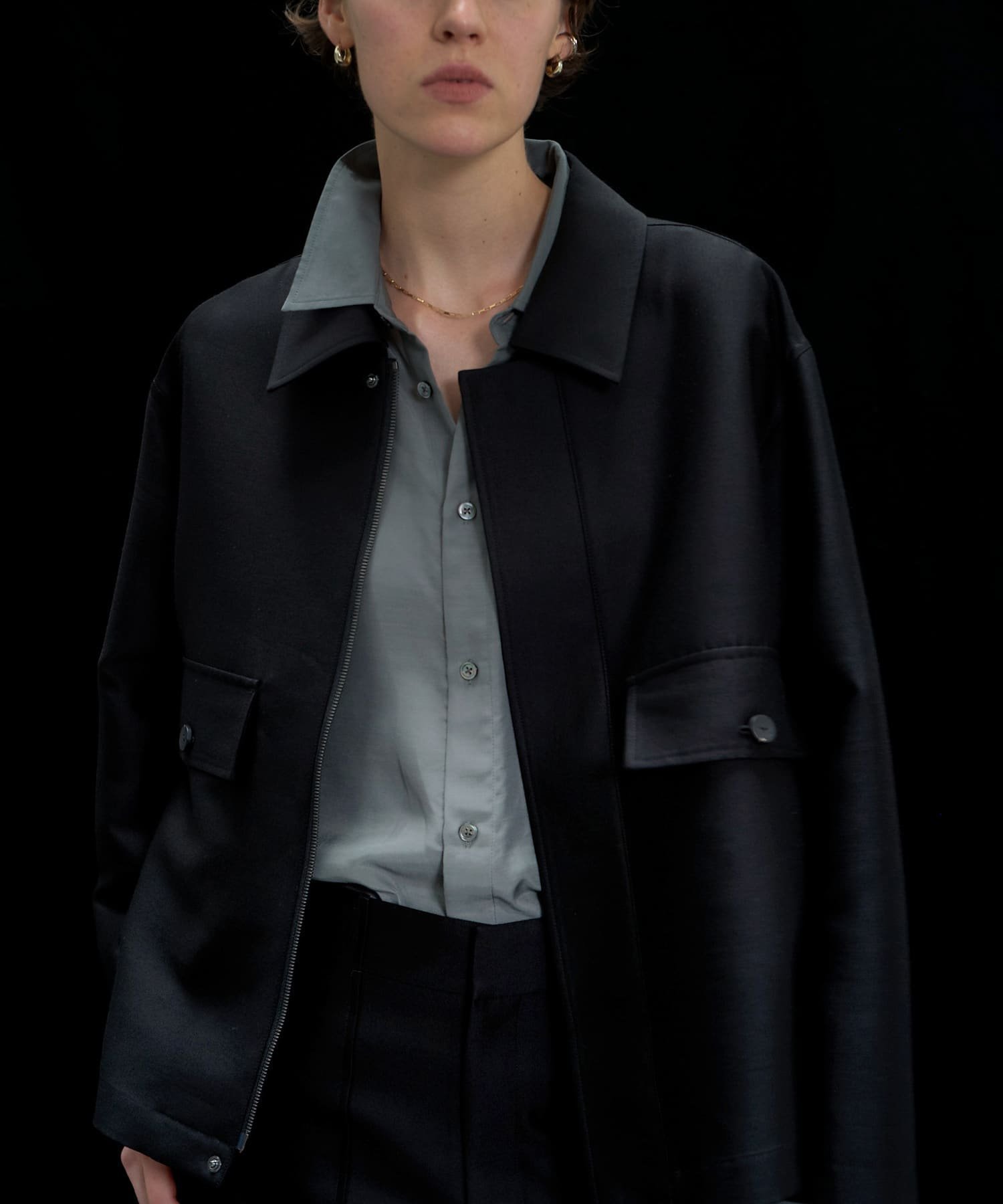 【アーバンリサーチ/URBAN RESEARCH】のnew basic WOOL SILK BOX JACKET 人気、トレンドファッション・服の通販 founy(ファニー) 　ファッション　Fashion　レディースファッション　Fashion for Women　アウター　Coat / Outerwear Collection　レディースジャケット・軽アウター　Jackets　キュプラ　Cupro, Eco Fabric　シルク　Silk, 100% Silk　ジップ　Zip, Zipper　ジャケット　Jacket, Outerwear　ダブル　Double, Double-Breasted　なめらか　Smooth, Silky Texture　フロント　Front, Front Design　ベーシック　Basic, Essential　ボックス　Boxy, Box Shape　ポケット　Pocket, Pocket Detail　A/W・秋冬　Autumn/Winter　冬　Winter / This Winter　2025年　2025　2025-2026秋冬・A/W　Autumn/Winter 2025–26 AW25–26　 other-1|ID: prp329100004837384 ipo3291000000035243960