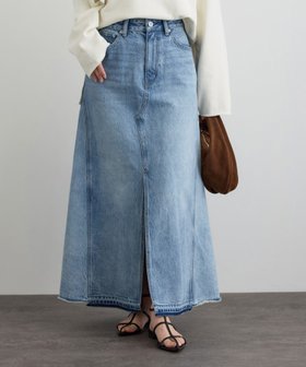 【サロン アダム エ ロペ/SALON adam et rope'】の【WEB限定】リメイクライクデニムスカート 人気、トレンドファッション・服の通販 founy(ファニー) ファッション Fashion レディースファッション Fashion for Women スカート Skirts デニムスカート・カジュアルスカート Denim Skirts ジャケット Jacket, Outerwear スリット Slit, Slit Detail ダメージ Distressed, Destroyed デニム Denim, Jeans Material パッチ Patch, Appliqué フレア Flare, Flared フロント Front, Front Design ポケット Pocket, Pocket Detail マニッシュ Mannish, Boyish リメイク Remake, Reconstructed ルーズ Loose, Oversized ロング Long, Long-Length おすすめ Recommended / Our Picks |ID:prp329100004837388