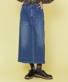 【フラボア/FRAPBOIS】のムーブデニム スカート 人気、トレンドファッション・服の通販 founy(ファニー) ファッション Fashion レディースファッション Fashion for Women スカート Skirts インディゴ Indigo Denim ストレッチ Stretch, Stretchy Fabric デニム Denim, Jeans Material ドット Polka Dot, Dot Pattern フロント Front, Front Design 人気 Popular, Best Seller thumbnail ブルー|ID: prp329100004837408 ipo3291000000035244181