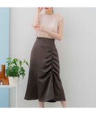 【ノエラ/Noela】のサテンドロストスカート 人気、トレンドファッション・服の通販 founy(ファニー) ファッション Fashion レディースファッション Fashion for Women スカート Skirts サテン Satin, Glossy Fabric トレンド Trend, Trending Now ポケット Pocket, Pocket Detail マーメイド Mermaid, Fishtail Silhouette ランダム Random, Irregular エレガント 上品 Elegant thumbnail チャコールグレー|ID: prp329100004837445 ipo3291000000035244642