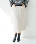【ルクールブラン/le.coeur blanc】のジャージーメルトントラペーズスカート 人気、トレンドファッション・服の通販 founy(ファニー) ファッション Fashion レディースファッション Fashion for Women スカート Skirts おすすめ Recommended / Our Picks なめらか Smooth, Silky Texture ポケット Pocket, Pocket Detail メルトン Melton, Heavy Wool thumbnail ベージュ|ID: prp329100004837448 ipo3291000000035244679