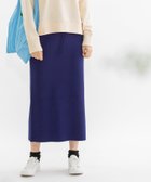 【プードゥドゥ/POU DOU DOU】のミラノリブストレートマキシスカート 人気、トレンドファッション・服の通販 founy(ファニー) ファッション Fashion レディースファッション Fashion for Women スカート Skirts シンプル Simple, Minimal ストレート Straight, Straight Cut スマート Smart, Elegant スリット Slit, Slit Detail フォルム Silhouette, Form ミラノリブ Milano Rib, Milano Stitch リラックス Relax, Relaxed Fit thumbnail ダークブルー|ID: prp329100004837449 ipo3291000000035244696