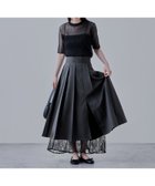 【ビーフラット/bflat】のヘザーツイルレースレイヤードスカート 人気、トレンドファッション・服の通販 founy(ファニー) ファッション Fashion レディースファッション Fashion for Women スカート Skirts シンプル Simple, Minimal スリット Slit, Slit Detail トレンド Trend, Trending Now フレア Flare, Flared プリーツ Pleats, Pleated ポケット Pocket, Pocket Detail レース Lace, Lace Fabric thumbnail チャコール|ID: prp329100004837451 ipo3291000000035244718