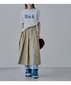 【ビーフラット/bflat】のヘザーツイルレースレイヤードスカート 人気、トレンドファッション・服の通販 founy(ファニー) ファッション Fashion レディースファッション Fashion for Women スカート Skirts シンプル Simple, Minimal スリット Slit, Slit Detail トレンド Trend, Trending Now フレア Flare, Flared プリーツ Pleats, Pleated ポケット Pocket, Pocket Detail レース Lace, Lace Fabric thumbnail ベージュ|ID: prp329100004837451 ipo3291000000035244720
