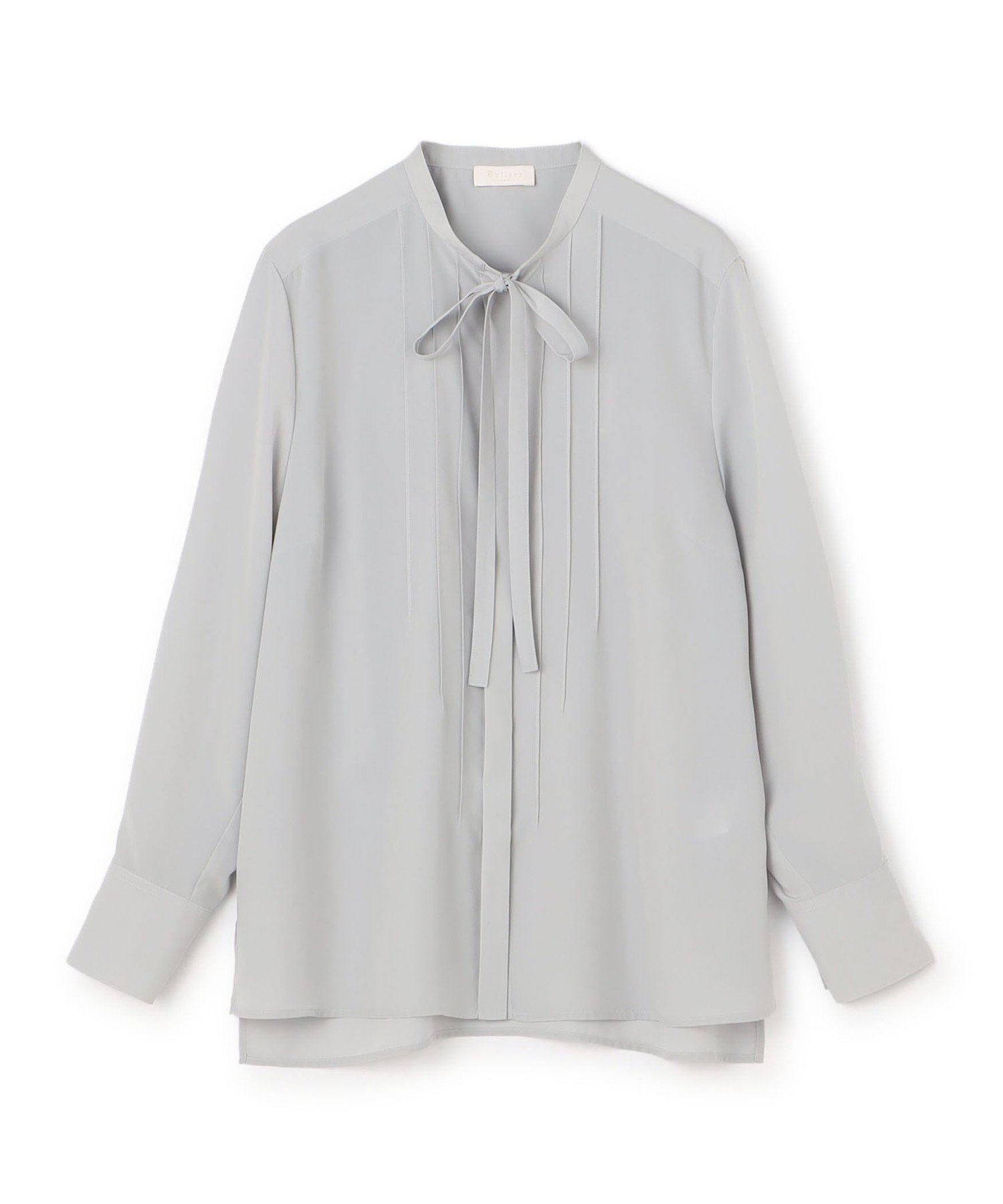 【トゥモローランド/TOMORROWLAND】のクリアデシン ボウタイブラウス 人気、トレンドファッション・服の通販 founy(ファニー) 　ファッション　Fashion　レディースファッション　Fashion for Women　トップス・カットソー　Cut & Sew Tops　シャツ・ブラウス・オフィスカジュアル　Elegant Blouses & Button-Ups　ストレート　Straight, Straight Cut　スリーブ　Sleeve, Long Sleeve / Short Sleeve　デニム　Denim, Jeans Material　ドレープ　Drape, Draping Fabric　フロント　Front, Front Design　リボン　Ribbon, Bow　リラックス　Relax, Relaxed Fit　おすすめ　Recommended / Our Picks　セレモニー　Ceremony　入学式　Entrance Ceremony　 other-1|ID: prp329100004837475 ipo3291000000035244991