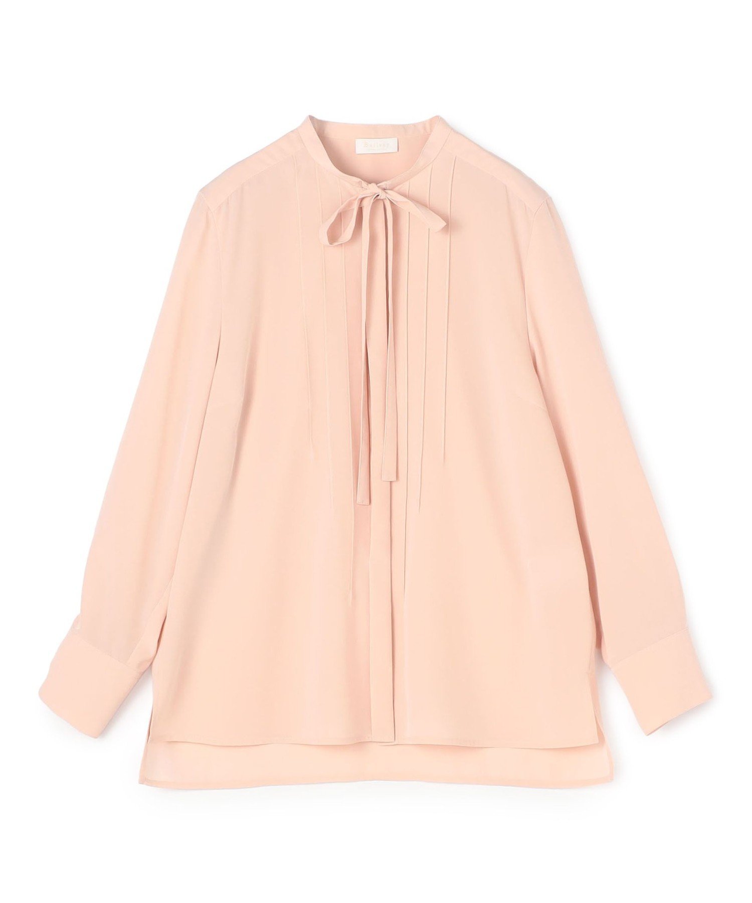 【トゥモローランド/TOMORROWLAND】のクリアデシン ボウタイブラウス インテリア・キッズ・メンズ・レディースファッション・服の通販 founy(ファニー) 　ファッション　Fashion　レディースファッション　Fashion for Women　トップス・カットソー　Cut & Sew Tops　シャツ・ブラウス・オフィスカジュアル　Elegant Blouses & Button-Ups　ストレート　Straight, Straight Cut　スリーブ　Sleeve, Long Sleeve / Short Sleeve　デニム　Denim, Jeans Material　ドレープ　Drape, Draping Fabric　フロント　Front, Front Design　リボン　Ribbon, Bow　リラックス　Relax, Relaxed Fit　おすすめ　Recommended / Our Picks　セレモニー　Ceremony　入学式　Entrance Ceremony　31 ライトピンク|ID: prp329100004837475 ipo3291000000035244996