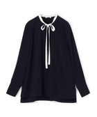 【トゥモローランド/TOMORROWLAND】のクリアデシン ボウタイブラウス 人気、トレンドファッション・服の通販 founy(ファニー) ファッション Fashion レディースファッション Fashion for Women トップス・カットソー Cut & Sew Tops シャツ・ブラウス・オフィスカジュアル Elegant Blouses & Button-Ups ストレート Straight, Straight Cut スリーブ Sleeve, Long Sleeve / Short Sleeve デニム Denim, Jeans Material ドレープ Drape, Draping Fabric フロント Front, Front Design リボン Ribbon, Bow リラックス Relax, Relaxed Fit おすすめ Recommended / Our Picks セレモニー Ceremony 入学式 Entrance Ceremony thumbnail 69 ネイビー|ID: prp329100004837475 ipo3291000000035244998