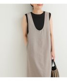 【アーバンリサーチ ドアーズ/URBAN RESEARCH DOORS】のドライタッチUネックジャンパースカート 人気、トレンドファッション・服の通販 founy(ファニー) ファッション Fashion レディースファッション Fashion for Women スカート Skirts 2025年 2025 2025春夏・S/S Spring/Summer 2025 SS25 インナー Innerwear ロング Long, Long-Length エレガント 上品 Elegant 夏 Summer S/S・春夏 SS, Spring/Summer, Warm Season thumbnail GREIGE|ID: prp329100004837482 ipo3291000000035245111