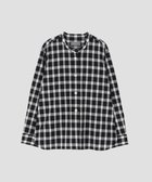 【マーガレットハウエル/MARGARET HOWELL】のCOTTON CHECK SHIRT 人気、トレンドファッション・服の通販 founy(ファニー) ファッション Fashion レディースファッション Fashion for Women トップス・カットソー Cut & Sew Tops シャツ・ブラウス・オフィスカジュアル Elegant Blouses & Button-Ups チェック Check, Plaid, Tartan バランス Balance, Style Balance モノトーン Monotone, Black and White 定番 Standard, Basic Item thumbnail BLACK / WHITE1|ID: prp329100004837484 ipo3291000000035245139