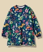 【ゴースローキャラバン/go slow caravan】の寝るまで気持ちいい総柄スムースチュニック (WOMENS) 人気、トレンドファッション・服の通販 founy(ファニー) ファッション Fashion レディースファッション Fashion for Women トップス・カットソー Cut & Sew Tops おすすめ Recommended / Our Picks なめらか Smooth, Silky Texture インナー Innerwear セットアップ Set-Up, Coordinated Outfit チュニック Tunic, Long Top フラワー Flower, Floral プリント Print, Printed Pattern リラックス Relax, Relaxed Fit 今季 This Season, Current Season 定番 Standard, Basic Item thumbnail ネイビー|ID: prp329100004837503 ipo3291000000035245351