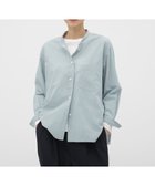 【マーガレットハウエル/MARGARET HOWELL】のSIMPLE STRIPE COTTON SHIRT 人気、トレンドファッション・服の通販 founy(ファニー) ファッション Fashion レディースファッション Fashion for Women トップス・カットソー Cut & Sew Tops シャツ・ブラウス・オフィスカジュアル Elegant Blouses & Button-Ups ストライプ Stripe, Striped Pattern ベーシック Basic, Essential エレガント 上品 Elegant thumbnail PALE BLUE1|ID: prp329100004837504 ipo3291000000035245357