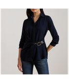 【ラルフローレン/RALPH LAUREN】のバックルトリム ジョーゼット ブラウス 人気、トレンドファッション・服の通販 founy(ファニー) ファッション Fashion レディースファッション Fashion for Women トップス・カットソー Cut & Sew Tops シャツ・ブラウス・オフィスカジュアル Elegant Blouses & Button-Ups バッグ Bags なめらか Smooth, Silky Texture カフス Cuff Design ギャザー Gathered, Ruffled ジョーゼット Georgette, Semi-Sheer Fabric ストレート Straight, Straight Cut ダブル Double, Double-Breasted フィット Fit, Slim Fit フェイクレザー Faux Leather, PU Leather フェイス Face, Facial Design フロント Front, Front Design メタル Metal, Metal Parts ヨーク Yoke, Yoke Design ラウンド Round, Round Neck 長袖 Long Sleeve, Full Sleeve thumbnail 410ネイビー|ID: prp329100004837512 ipo3291000000035245440