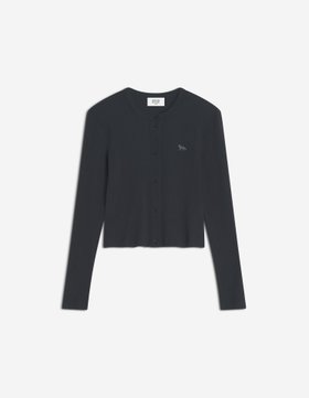 【メゾン キツネ/MAISON KITSUNE】 MAISON KITSUNE/RIBBED BABY FOX CARDIGAN人気、トレンドファッション・服の通販 founy(ファニー) ファッション Fashion レディースファッション Fashion for Women トップス・カットソー Cut & Sew Tops カーディガン・羽織り Layered Style Cardigans カーディガン Cardigan, Knitwear クラシック Classic, Timeless Style コレクション Collection, Seasonal Line デニム Denim, Jeans Material パッチ Patch, Appliqué フィット Fit, Slim Fit リブニット Rib Knit, Ribbed Knit リラックス Relax, Relaxed Fit 夏 Summer 定番 Standard, Basic Item 春 Spring S/S・春夏 SS, Spring/Summer, Warm Season 長袖 Long Sleeve, Full Sleeve |ID:prp329100004837513