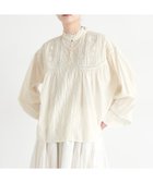 【スタディオ クリップ/studio CLIP】の《先行 /natural by clip》エンブロイダリーブラウス アイボリー52|ID: prp329100004837520 ipo3291000000035245512