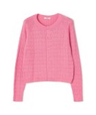 【トゥモローランド/TOMORROWLAND】のギザケーブル クルーネックカーディガン 人気、トレンドファッション・服の通販 founy(ファニー) ファッション Fashion レディースファッション Fashion for Women トップス・カットソー Cut & Sew Tops カーディガン・羽織り Layered Style Cardigans インナー Innerwear カーディガン Cardigan, Knitwear コンパクト Compact, Small Size シルケット Silket, Silky Cotton ジャケット Jacket, Outerwear スリーブ Sleeve, Long Sleeve / Short Sleeve フロント Front, Front Design ロング Long, Long-Length エレガント 上品 Elegant 定番 Standard, Basic Item thumbnail 33 ピンク|ID: prp329100004837524 ipo3291000000035245635