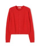 【トゥモローランド/TOMORROWLAND】のギザケーブル クルーネックカーディガン 人気、トレンドファッション・服の通販 founy(ファニー) ファッション Fashion レディースファッション Fashion for Women トップス・カットソー Cut & Sew Tops カーディガン・羽織り Layered Style Cardigans インナー Innerwear カーディガン Cardigan, Knitwear コンパクト Compact, Small Size シルケット Silket, Silky Cotton ジャケット Jacket, Outerwear スリーブ Sleeve, Long Sleeve / Short Sleeve フロント Front, Front Design ロング Long, Long-Length エレガント 上品 Elegant 定番 Standard, Basic Item thumbnail 35 レッド|ID: prp329100004837524 ipo3291000000035245640