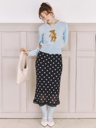 【リリーブラウン/Lily Brown】のプリントシフォンバイアスミディスカート 人気、トレンドファッション・服の通販 founy(ファニー) ファッション Fashion レディースファッション Fashion for Women スカート Skirts インナー Innerwear シフォン Chiffon, Lightweight Fabric シューズ Shoes, Footwear ジョーゼット Georgette, Semi-Sheer Fabric スマート Smart, Elegant セットアップ Set-Up, Coordinated Outfit ドット Polka Dot, Dot Pattern バイアス Bias, Diagonal Cut フリル Frill, Ruffle プリント Print, Printed Pattern リボン Ribbon, Bow ローズ Rose, Rose Motif おすすめ Recommended / Our Picks エレガント 上品 Elegant thumbnail NVY[089]|ID: prp329100004837528 ipo3291000000035245702