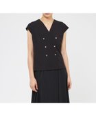 【エポカ/EPOCA】のトリアセテートジャージー ダブルブレストコンパクトジレ 人気、トレンドファッション・服の通販 founy(ファニー) ファッション Fashion レディースファッション Fashion for Women アウター Coat / Outerwear Collection トップス・カットソー Cut & Sew Tops ベスト&ジレ / 重ね着スタイル Vests & Gilets おすすめ Recommended / Our Picks コンパクト Compact, Small Size ストレッチ Stretch, Stretchy Fabric スリーブ Sleeve, Long Sleeve / Short Sleeve ダブル Double, Double-Breasted トレンド Trend, Trending Now ドレープ Drape, Draping Fabric フレンチ French, French Style エレガント 上品 Elegant 夏 Summer 春 Spring 秋 Autumn thumbnail 黒|ID: prp329100004837529 ipo3291000000035245710