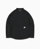 【アンドワンダー/and wander】のfleece base band collar shirt 人気、トレンドファッション・服の通販 founy(ファニー) ファッション Fashion レディースファッション Fashion for Women トップス・カットソー Cut & Sew Tops シャツ・ブラウス・オフィスカジュアル Elegant Blouses & Button-Ups ストレッチ Stretch, Stretchy Fabric thumbnail black|ID: prp329100004837540 ipo3291000000035245789