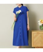 【イッツデモ/ITS' DEMO】の【UVケア/吸水速乾/洗濯機OK/冷感】麻調合繊前開きワンピース ラク服シリーズ 人気、トレンドファッション・服の通販 founy(ファニー) ファッション Fashion レディースファッション Fashion for Women ワンピース Dresses スマート Smart, Elegant ポケット Pocket, Pocket Detail 吸水 Absorbent, Quick-Dry 羽織 Haori, Light Jacket thumbnail ブルー|ID: prp329100004837552 ipo3291000000035245909