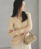 【プラージュ/Plage】の《追加 》floche rib カーディガン 人気、トレンドファッション・服の通販 founy(ファニー) ファッション Fashion レディースファッション Fashion for Women トップス・カットソー Cut & Sew Tops カーディガン・羽織り Layered Style Cardigans カーディガン Cardigan, Knitwear シルク Silk, 100% Silk シンプル Simple, Minimal thumbnail ナチュラル|ID: prp329100004837554 ipo3291000000035245924