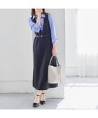 【アンデミュウ/Andemiu】のベルトツキVネックジャンスカ 人気、トレンドファッション・服の通販 founy(ファニー) ファッション Fashion レディースファッション Fashion for Women トップス・カットソー Cut & Sew Tops Vネックトップス V-Neck Tops / V-Cut Neckline Shirts ベルト&ウエストマーク Belts & Waist Accessories インナー Innerwear クラシカル Classical, Vintage-Inspired コンパクト Compact, Small Size シンプル Simple, Minimal スリット Slit, Slit Detail トレンド Trend, Trending Now thumbnail ブラック|ID: prp329100004837557 ipo3291000000035245981