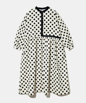 【ゴースローキャラバン/go slow caravan】のCOLORK/カラック ドット配色OP (WOMENS) 人気、トレンドファッション・服の通販 founy(ファニー) ファッション Fashion レディースファッション Fashion for Women シンプル Simple, Minimal ドット Polka Dot, Dot Pattern リラックス Relax, Relaxed Fit |ID:prp329100004837563