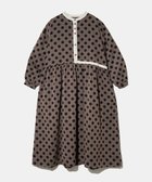 【ゴースローキャラバン/go slow caravan】のCOLORK/カラック ドット配色OP (WOMENS) 人気、トレンドファッション・服の通販 founy(ファニー) ファッション Fashion レディースファッション Fashion for Women シンプル Simple, Minimal ドット Polka Dot, Dot Pattern リラックス Relax, Relaxed Fit thumbnail ブラウン|ID: prp329100004837563 ipo3291000000035246040