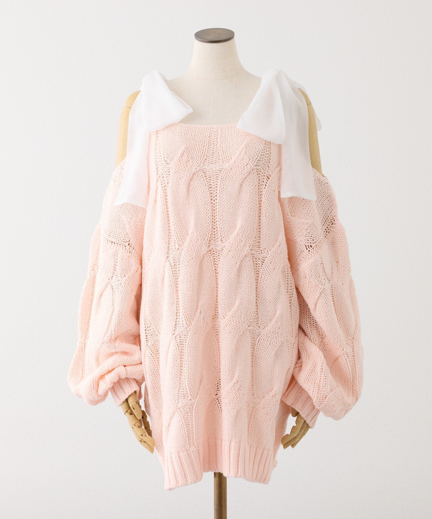 【ナイスクラップ/NICE CLAUP】のミルキーパレットニットミニワンピ/肩リボン インテリア・キッズ・メンズ・レディースファッション・服の通販 founy(ファニー) 　ファッション　Fashion　レディースファッション　Fashion for Women　ワンピース　Dresses　ショート　Short, Short Length　トレンド　Trend, Trending Now　バランス　Balance, Style Balance　リボン　Ribbon, Bow　ロング　Long, Long-Length　おすすめ　Recommended / Our Picks　2026年　2026　ピンク|ID: prp329100004837567 ipo3291000000035246056