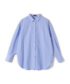 【シップス フォー ウィメン/SHIPS】のSHIPS Primary Navy Label コットン タイプライター ビッグ シャツ 人気、トレンドファッション・服の通販 founy(ファニー) ファッション Fashion レディースファッション Fashion for Women トップス・カットソー Cut & Sew Tops シャツ・ブラウス・オフィスカジュアル Elegant Blouses & Button-Ups ストライプ Stripe, Striped Pattern タイプライター Typewriter Fabric, Crisp Cotton デニム Denim, Jeans Material バランス Balance, Style Balance ビッグ Big, Oversized ベーシック Basic, Essential ボトム Bottoms, Lower Wear 無地 Plain, Solid Color おすすめ Recommended / Our Picks thumbnail ライトブルー|ID: prp329100004837568 ipo3291000000035246060