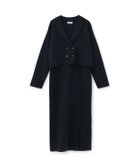 【ナルミヤ オンライン/NARUMIYA ONLINE】のニットジャケットワンピースセット 人気、トレンドファッション・服の通販 founy(ファニー) ファッション Fashion レディースファッション Fashion for Women アウター Coat / Outerwear Collection レディースジャケット・軽アウター Jackets おすすめ Recommended / Our Picks シンプル Simple, Minimal ジャケット Jacket, Outerwear セットアップ Set-Up, Coordinated Outfit エレガント 上品 Elegant 夏 Summer 春 Spring S/S・春夏 SS, Spring/Summer, Warm Season thumbnail 紺|ID: prp329100004837569 ipo3291000000035246063