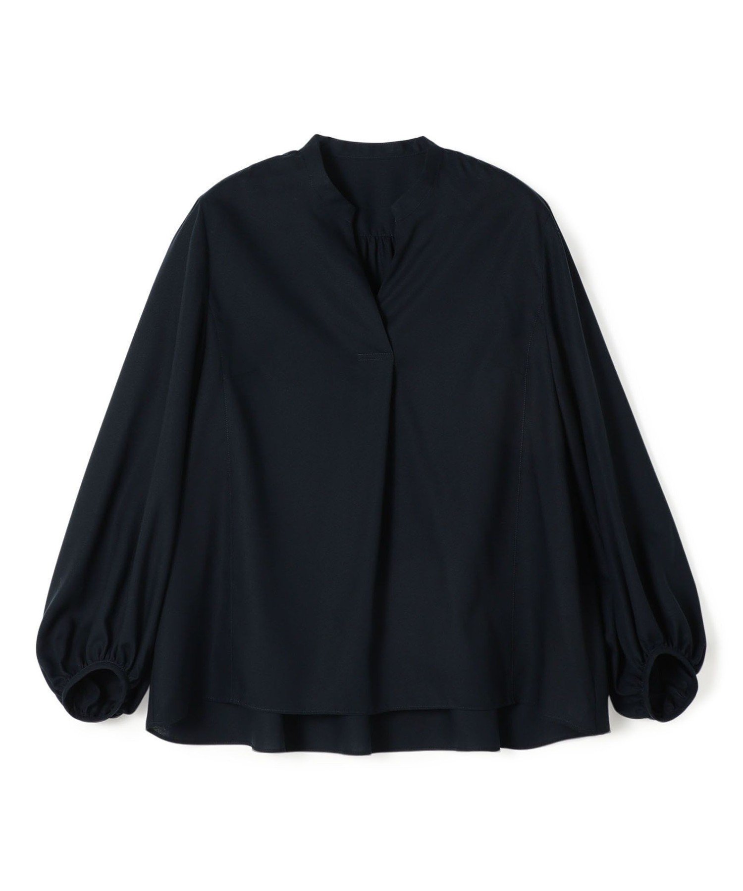 【トゥモローランド/TOMORROWLAND】のグロスアムンゼン テントラインブラウス インテリア・キッズ・メンズ・レディースファッション・服の通販 founy(ファニー) 　ファッション　Fashion　レディースファッション　Fashion for Women　トップス・カットソー　Cut & Sew Tops　シャツ・ブラウス・オフィスカジュアル　Elegant Blouses & Button-Ups　おすすめ　Recommended / Our Picks　なめらか　Smooth, Silky Texture　キュプラ　Cupro, Eco Fabric　ジャケット　Jacket, Outerwear　スキッパー　Skipper, Open Collar　セレモニー　Ceremony　バランス　Balance, Style Balance　ボトム　Bottoms, Lower Wear　エレガント 上品　Elegant　入学式　Entrance Ceremony　69 ネイビー|ID: prp329100004837573 ipo3291000000035246098