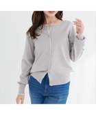 【ナチュラルクチュール/natural couture】の配色金ボタンニットカーディガン 人気、トレンドファッション・服の通販 founy(ファニー) ファッション Fashion レディースファッション Fashion for Women トップス・カットソー Cut & Sew Tops ニット Knit Tops & Sweaters カーディガン・羽織り Layered Style Cardigans アクセサリー Fashion Accessories カットソー Cut and Sewn Top カーディガン Cardigan, Knitwear クール Cool, Chic デコルテ Décolleté, Neckline デニム Denim, Jeans Material フェミニン Feminine, Girly 再入荷 Restock / Back in Stock エレガント 上品 Elegant 2026年 2026 thumbnail ライトグレー|ID: prp329100004837577 ipo3291000000035246111