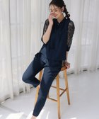 【プールヴー/PourVous】のスリーブレースパンツドレス結婚式オケージョンドレス同窓会パーティードレスお呼ばれ 人気、トレンドファッション・服の通販 founy(ファニー) ファッション Fashion レディースファッション Fashion for Women パンツ Pants & Trousers オケージョン Occasion Wear カフス Cuff Design スタイリッシュ Stylish, Fashionable スリーブ Sleeve, Long Sleeve / Short Sleeve セットアップ Set-Up, Coordinated Outfit ドレス Dress, One-Piece フェミニン Feminine, Girly フロント Front, Front Design ポケット Pocket, Pocket Detail レース Lace, Lace Fabric おすすめ Recommended / Our Picks エレガント 上品 Elegant セレモニー Ceremony 入学式 Entrance Ceremony 卒業式 Graduation Ceremony 結婚式 Wedding 二次会 After Party thumbnail ネイビー×ネイビー|ID: prp329100004837579 ipo3291000000035246140