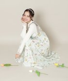 【ウィルセレクション/WILLSELECTION】の【Tulip Series】リボンショルダーチューリップフレアワンピース 人気、トレンドファッション・服の通販 founy(ファニー) ファッション Fashion レディースファッション Fashion for Women ワンピース Dresses おすすめ Recommended / Our Picks インナー Innerwear チューリップ Tube, Tube Top ドレープ Drape, Draping Fabric プリント Print, Printed Pattern リボン Ribbon, Bow 春 Spring thumbnail グリーン系花柄|ID: prp329100004837582 ipo3291000000035246164