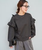 【フリークスストア/FREAK'S STORE】の限定展開 フリル ショルダー 裏毛 プルオーバー 人気、トレンドファッション・服の通販 founy(ファニー) ファッション Fashion レディースファッション Fashion for Women トップス・カットソー Cut & Sew Tops カジュアルプルオーバー・ニットトップス Pullovers & Knit Tops / Casual Pullovers カーゴパンツ Cargo Pants, Utility Pants ショルダー Shoulder, Shoulder Strap シンプル Simple, Minimal スウェット / スエット Sweatshirt, Sweatwear スラックス Slacks, Dress Pants デニム Denim, Jeans Material バランス Balance, Style Balance フェミニン Feminine, Girly フリル Frill, Ruffle ボトム Bottoms, Lower Wear ワイド Wide, Wide Fit S/S・春夏 SS, Spring/Summer, Warm Season おすすめ Recommended / Our Picks 夏 Summer エレガント 上品 Elegant 2026年 2026 thumbnail ブラック|ID: prp329100004837584 ipo3291000000035246219