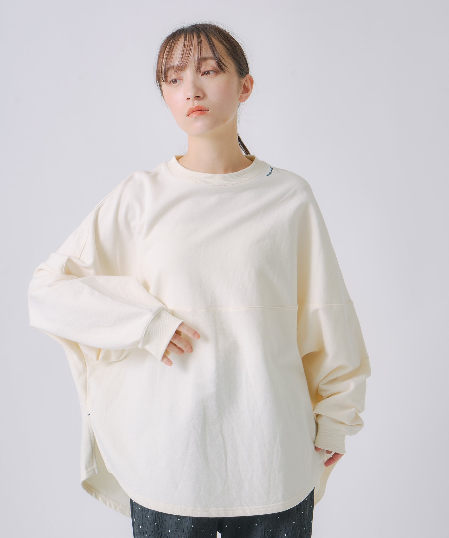 【ビーアパートメント/b apartment / MEN】の「WHYTO. / ホワイト」ラウンド切り替えスウェット インテリア・キッズ・メンズ・レディースファッション・服の通販 founy(ファニー) 　ファッション　Fashion　メンズファッション　Fashion for Men　スウェット / スエット　Sweatshirt, Sweatwear　ラウンド　Round, Round Neck　A/W・秋冬　Autumn/Winter　再入荷　Restock / Back in Stock　CREAM|ID: prp329100004837585 ipo3291000000035246236