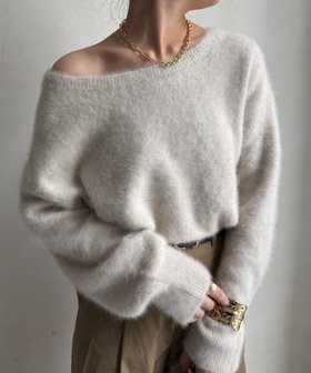 【ドゥドゥ/DouDou】のファーカシミヤプルオーバー 人気、トレンドファッション・服の通販 founy(ファニー) ファッション Fashion レディースファッション Fashion for Women トップス・カットソー Cut & Sew Tops カジュアルプルオーバー・ニットトップス Pullovers & Knit Tops / Casual Pullovers 2025年 2025 2025-2026秋冬・A/W Autumn/Winter 2025–26 AW25–26 冬 Winter / This Winter コンパクト Compact, Small Size バランス Balance, Style Balance フォックス Fox, Fox Fur ベーシック Basic, Essential ボトム Bottoms, Lower Wear A/W・秋冬 Autumn/Winter |ID:prp329100004837587