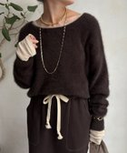 【ドゥドゥ/DouDou】のファーカシミヤプルオーバー 人気、トレンドファッション・服の通販 founy(ファニー) ファッション Fashion レディースファッション Fashion for Women トップス・カットソー Cut & Sew Tops カジュアルプルオーバー・ニットトップス Pullovers & Knit Tops / Casual Pullovers 2025年 2025 2025-2026秋冬・A/W Autumn/Winter 2025–26 AW25–26 冬 Winter / This Winter コンパクト Compact, Small Size バランス Balance, Style Balance フォックス Fox, Fox Fur ベーシック Basic, Essential ボトム Bottoms, Lower Wear A/W・秋冬 Autumn/Winter thumbnail ブラウン|ID: prp329100004837587 ipo3291000000035246280