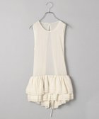 【フリークスストア/FREAK'S STORE】のTulle tunic dress 24SS 人気、トレンドファッション・服の通販 founy(ファニー) ファッション Fashion レディースファッション Fashion for Women トップス・カットソー Cut & Sew Tops ワンピース Dresses フォーマル・パーティードレス・結婚式用ドレス Elegant & Casual Dresses チュニック Tunic Tops & Dresses 2024年 2024 2024春夏・S/S Spring/Summer 2024 SS24 おすすめ Recommended / Our Picks ギャザー Gathered, Ruffled スウェット / スエット Sweatshirt, Sweatwear タンク Tank Top, Sleeveless Top チュニック Tunic, Long Top チュール Tulip, Tulip Motif ドレス Dress, One-Piece フリル Frill, Ruffle リボン Ribbon, Bow 夏 Summer S/S・春夏 SS, Spring/Summer, Warm Season thumbnail ホワイト|ID: prp329100004837594 ipo3291000000035246516