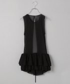 【フリークスストア/FREAK'S STORE】のTulle tunic dress 24SS 人気、トレンドファッション・服の通販 founy(ファニー) ファッション Fashion レディースファッション Fashion for Women トップス・カットソー Cut & Sew Tops ワンピース Dresses フォーマル・パーティードレス・結婚式用ドレス Elegant & Casual Dresses チュニック Tunic Tops & Dresses 2024年 2024 2024春夏・S/S Spring/Summer 2024 SS24 おすすめ Recommended / Our Picks ギャザー Gathered, Ruffled スウェット / スエット Sweatshirt, Sweatwear タンク Tank Top, Sleeveless Top チュニック Tunic, Long Top チュール Tulip, Tulip Motif ドレス Dress, One-Piece フリル Frill, Ruffle リボン Ribbon, Bow 夏 Summer S/S・春夏 SS, Spring/Summer, Warm Season thumbnail ブラック|ID: prp329100004837594 ipo3291000000035246517