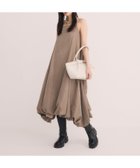 【エイミーイストワール/eimy istoire】のバックベルトバルーンロングワンピース 人気、トレンドファッション・服の通販 founy(ファニー) ファッション Fashion レディースファッション Fashion for Women ワンピース Dresses ベルト&ウエストマーク Belts & Waist Accessories アクセサリー Fashion Accessories 春 Spring 軽量 Lightweight, Ultra Light サンダル Sandals, Summer Shoes シンプル Simple, Minimal スクエア Square, Square Shape ダブル Double, Double-Breasted バルーン Balloon, Balloon Silhouette フォルム Silhouette, Form フロント Front, Front Design ロング Long, Long-Length S/S・春夏 SS, Spring/Summer, Warm Season 再入荷 Restock / Back in Stock 夏 Summer thumbnail GREY BEIGE|ID: prp329100004837596 ipo3291000000035246597