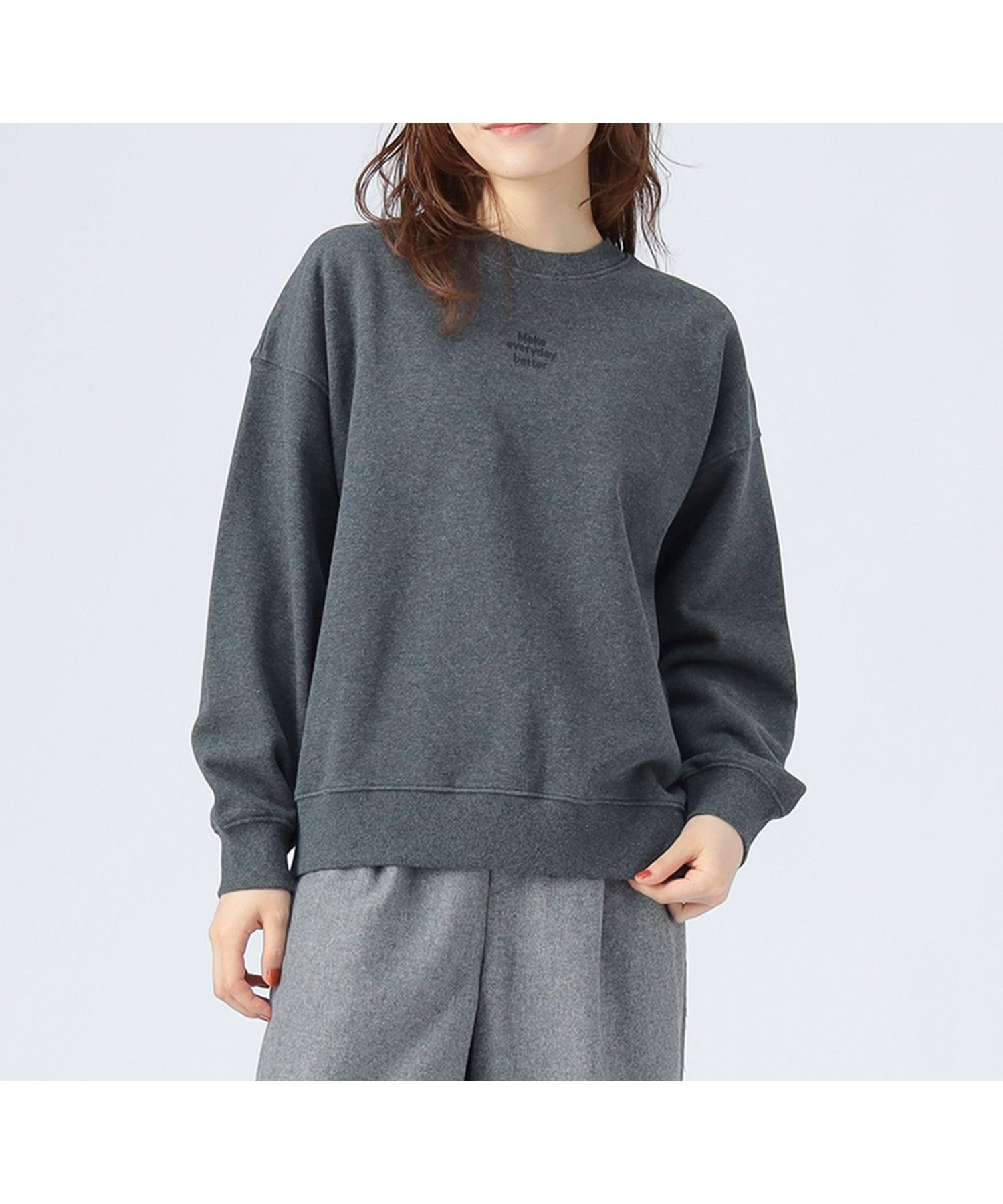 【ビームス ハート/BEAMS HEART】のB-HEART サガラ Bハート スウェット インテリア・キッズ・メンズ・レディースファッション・服の通販 founy(ファニー) 　ファッション　Fashion　レディースファッション　Fashion for Women　トップス・カットソー　Cut & Sew Tops　レディースパーカー・カジュアルフーディー　Casual Hoodies & Sweatshirts　スウェット・クルーネックトップス　Sweatshirts & Crewnecks / Relaxed Fit Sweat Tops　スウェット / スエット　Sweatshirt, Sweatwear　人気　Popular, Best Seller　フロント　Front, Front Design　プリント　Print, Printed Pattern　リラックス　Relax, Relaxed Fit　おすすめ　Recommended / Our Picks　CHARCOAL|ID: prp329100004837600 ipo3291000000035246736