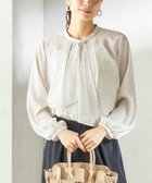 【シップス フォー ウィメン/SHIPS】の手洗い可能 プリント タイ 長袖 ブラウス 人気、トレンドファッション・服の通販 founy(ファニー) ファッション Fashion レディースファッション Fashion for Women トップス・カットソー Cut & Sew Tops シャツ・ブラウス・オフィスカジュアル Elegant Blouses & Button-Ups アンティーク Antique-Inspired インナー Innerwear カフス Cuff Design カーディガン Cardigan, Knitwear クラシカル Classical, Vintage-Inspired シンプル Simple, Minimal ジャケット Jacket, Outerwear ドレープ Drape, Draping Fabric 長袖 Long Sleeve, Full Sleeve プリント Print, Printed Pattern 無地 Plain, Solid Color エレガント 上品 Elegant thumbnail オフホワイト|ID: prp329100004837604 ipo3291000000035246795