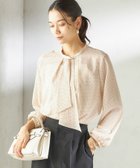 【シップス フォー ウィメン/SHIPS】の手洗い可能 プリント タイ 長袖 ブラウス 人気、トレンドファッション・服の通販 founy(ファニー) ファッション Fashion レディースファッション Fashion for Women トップス・カットソー Cut & Sew Tops シャツ・ブラウス・オフィスカジュアル Elegant Blouses & Button-Ups アンティーク Antique-Inspired インナー Innerwear カフス Cuff Design カーディガン Cardigan, Knitwear クラシカル Classical, Vintage-Inspired シンプル Simple, Minimal ジャケット Jacket, Outerwear ドレープ Drape, Draping Fabric 長袖 Long Sleeve, Full Sleeve プリント Print, Printed Pattern 無地 Plain, Solid Color エレガント 上品 Elegant thumbnail ベージュ系|ID: prp329100004837604 ipo3291000000035246797