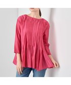 【アナイ/ANAYI】のシアーオーガンジーマチフレア ブラウス 人気、トレンドファッション・服の通販 founy(ファニー) ファッション Fashion レディースファッション Fashion for Women トップス・カットソー Cut & Sew Tops シャツ・ブラウス・オフィスカジュアル Elegant Blouses & Button-Ups オーガンジー Organza Fabric シアー Sheer, See-Through ショート Short, Short Length スマート Smart, Elegant ロング Long, Long-Length S/S・春夏 SS, Spring/Summer, Warm Season 再入荷 Restock / Back in Stock 夏 Summer thumbnail pink|ID: prp329100004837607 ipo3291000000035246852