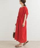 【アーバンリサーチ ドアーズ/URBAN RESEARCH DOORS】の『WEB/一部店舗限定サイズ』『UR TECH 高機能リネン』ウエストギャザーワンピース 人気、トレンドファッション・服の通販 founy(ファニー) ファッション Fashion レディースファッション Fashion for Women ワンピース Dresses 春 Spring ギャザー Gathered, Ruffled 吸水 Absorbent, Quick-Dry スリーブ Sleeve, Long Sleeve / Short Sleeve フレンチ French, French Style リネン Linen, Linen Fabric レギンス Leggings, Stretch Pants ロング Long, Long-Length S/S・春夏 SS, Spring/Summer, Warm Season 夏 Summer 2025年 2025 2025春夏・S/S Spring/Summer 2025 SS25 thumbnail RED|ID: prp329100004837609 ipo3291000000035246881